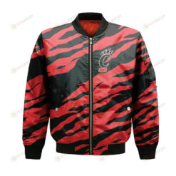 Cincinnati Bearcats Bomber Jacket 3D Printed Sport Style Team Logo Pattern