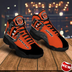 Cincinnati Bengals Air Jordan 13 Custom Name Sneakers Casual Shoes