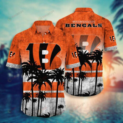 Cincinnati Bengals Coconut Summer ??Hawaiian Shirt