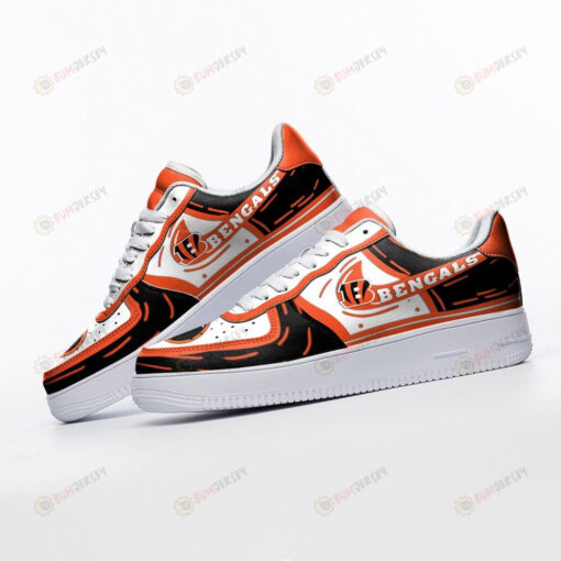 Cincinnati Bengals Comic Cartoon Logo Pattern Air Force 1 Printed