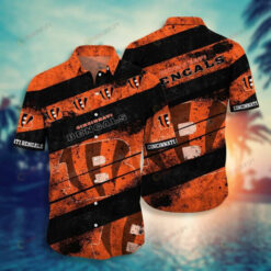 Cincinnati Bengals Distressed ??3D Printed Hawaiian Shirt