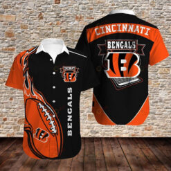 Cincinnati Bengals Fireball ??Hawaiian Shirt