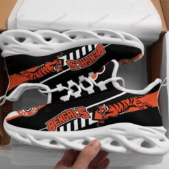 Cincinnati Bengals Logo Pattern 3D Max Soul Sneaker Shoes