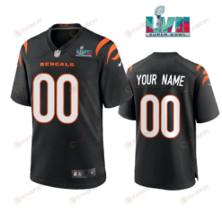 Cincinnati Custom Cincinnati Cincinnati Bengals Super Bowl LVII Men's Jersey