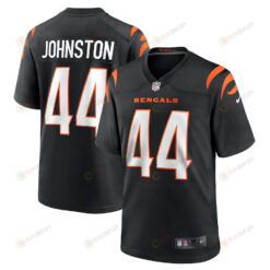 Clay Johnston 44 Cincinnati Bengals Game Jersey - Black