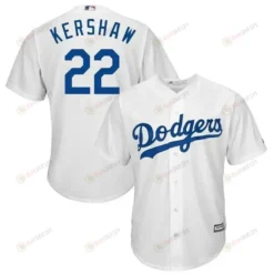 Clayton Kershaw Los Angeles Dodgers Cool Base Player Jersey - White
