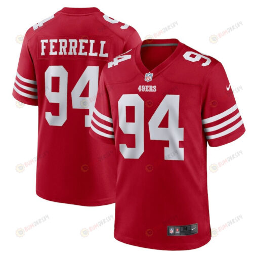 Clelin Ferrell 94 San Francisco 49ers Game Player Jersey - Scarlet