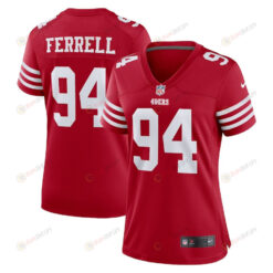 Clelin Ferrell San Francisco 49ers Women's Player Game Jersey - Scarlet