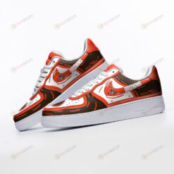 Cleveland Browns Comic Cartoon Pattern Air Force 1 Printed