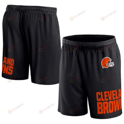 Cleveland Browns Team Black Clincher Shorts - Men