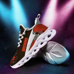 Cleveland Browns Unique Design 3D Max Soul Sneaker Shoes