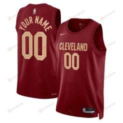 Cleveland Cavaliers Custom 00 Men 2022/23 Swingman Jersey - Icon Edition