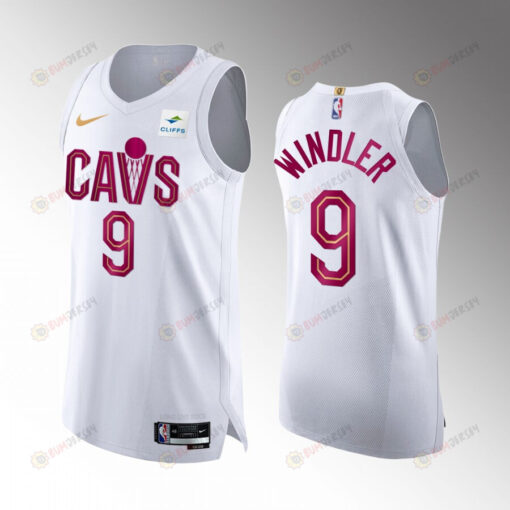 Cleveland Cavaliers Dylan Windler 9 2022-23 Association Edition White Jersey