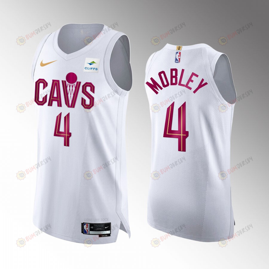Cleveland Cavaliers Evan Mobley 4 2022-23 Association Edition White Jersey
