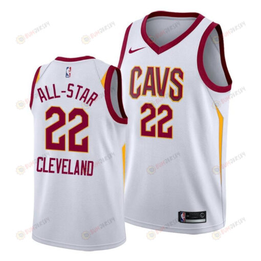Cleveland Cavaliers White Jersey 22 2022 All-Star Special Commemorative - Men