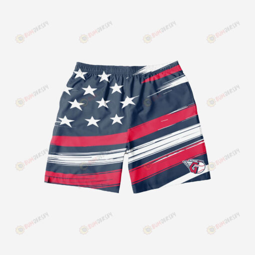 Cleveland Guardians Americana Hawaiian Men Shorts Swim Trunks - Print Shorts