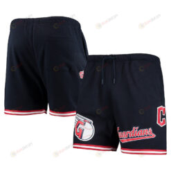 Cleveland Guardians Team Logo Mesh Shorts - Navy