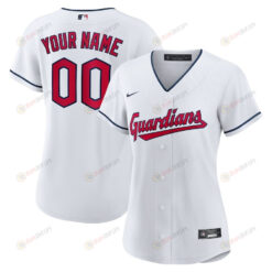 Cleveland Guardians Women's Custom Jersey - White