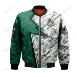 Cleveland State Vikings Bomber Jacket 3D Printed Abstract Pattern Sport