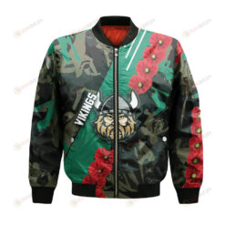 Cleveland State Vikings Bomber Jacket 3D Printed Sport Style Keep Go on