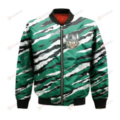 Cleveland State Vikings Bomber Jacket 3D Printed Sport Style Team Logo Pattern