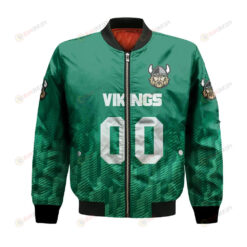 Cleveland State Vikings Bomber Jacket 3D Printed Team Logo Custom Text And Number