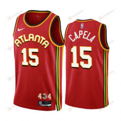 Clint Capela 15 2022-23 Atlanta Hawks Red Icon Edition Jersey