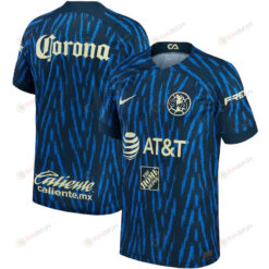Club America Youth 2022/23 Away Player Jersey - Blue