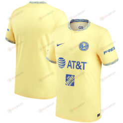 Club America Youth 2022/23 Home Player Jersey - Yellow