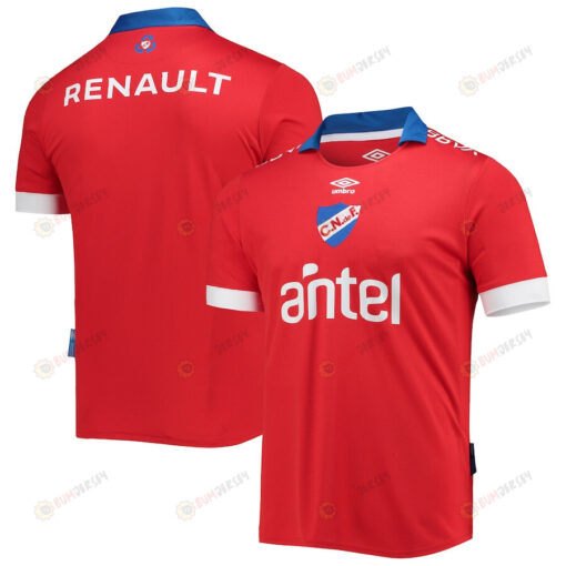 Club Nacional de Football Umbro 2022/23 Away Jersey - Red