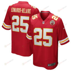 Clyde Edwards-Helaire 25 Kansas City Chiefs Game Men Jersey - Red