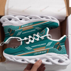 Coastal Carolina Chanticleers Logo Custom Name Pattern 3D Max Soul Sneaker Shoes