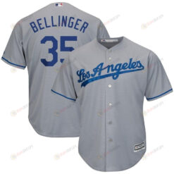 Cody Bellinger Los Angeles Dodgers Wordmark Cool Base Player Jersey - Gray