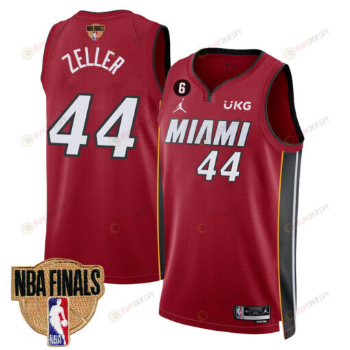 Cody Zeller 44 Miami Heat Final Champions 2023 Swingman Jersey - Red