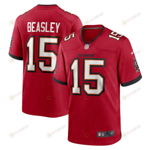 Cole Beasley 15 Tampa Bay Buccaneers Game Player Jersey - Red