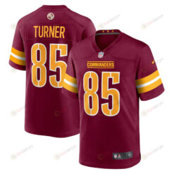 Cole Turner 85 Washington Commanders Player Game Jersey - Burgundy