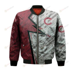 Colgate Raiders Bomber Jacket 3D Printed Abstract Pattern Sport