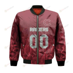 Colgate Raiders Bomber Jacket 3D Printed Team Logo Custom Text And Number