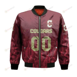 College of Charleston Cougars Bomber Jacket 3D Printed Team Logo Custom Text And Number