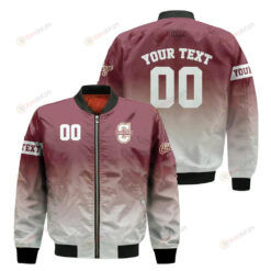 College of Charleston Cougars Fadded Bomber Jacket 3D Printed