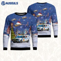 Collier County Ems Ford Explorer  Airbus Helicopters Ugly Sweaters For Men Women Unisex