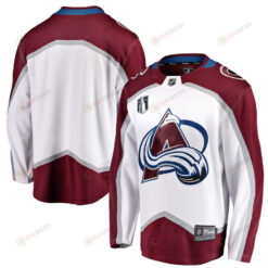 Colorado Avalanche Away 2022 Stanley Cup Final Breakaway Jersey - White