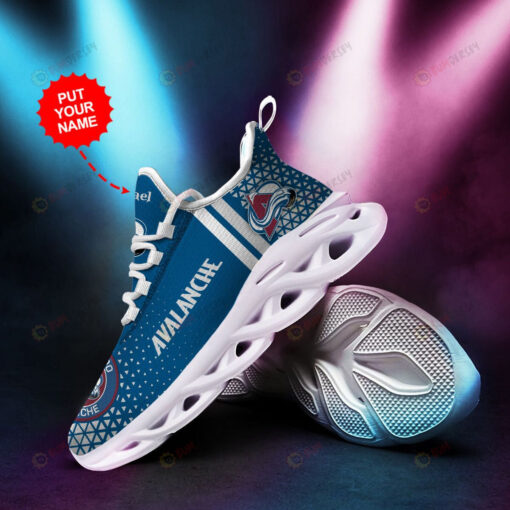 Colorado Avalanche Custom Name 3D Max Soul Sneaker Shoes