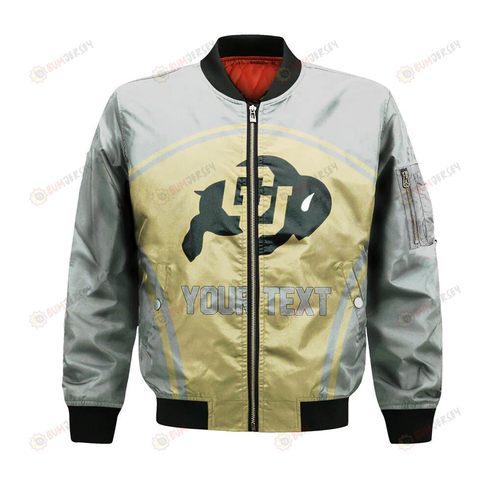 Colorado Buffaloes Bomber Jacket 3D Printed Curve Style Sport