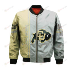 Colorado Buffaloes Bomber Jacket 3D Printed Half Style