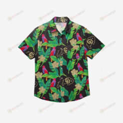Colorado Buffaloes Floral Button Up Hawaiian Shirt
