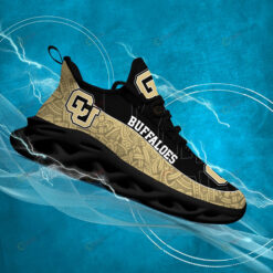 Colorado Buffaloes Logo Texture Pattern 3D Max Soul Sneaker Shoes