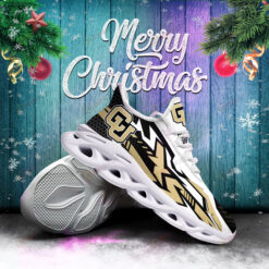 Colorado Buffaloes Logo Unique Gold Pattern 3D Max Soul Sneaker Shoes