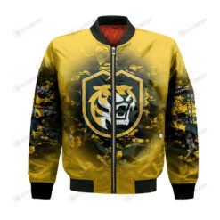 Colorado College Tigers Bomber Jacket 3D Printed Camouflage Vintage