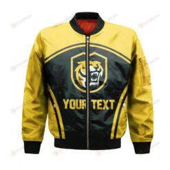 Colorado College Tigers Bomber Jacket 3D Printed Curve Style Sport